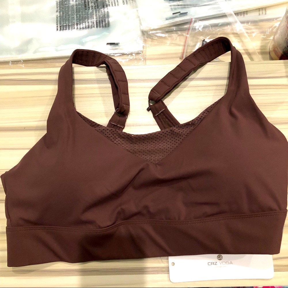 0078 - NWT CRZ YOGA sports bra